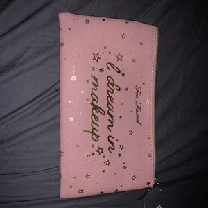 Too Faced make up bag.